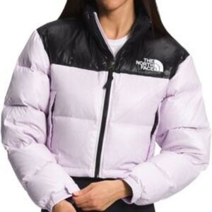 The North Face Women's Nupste Cropped Puffer Sz S